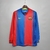 Camisa Retrô Barcelona 06/07 Home Manga Longa Nike - Azul+Vermelho