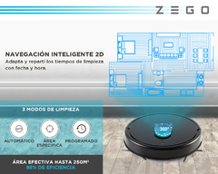 Aspiradora Trapeadora Robot Zego Clean Serie800 - Zego