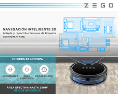Aspiradora Trapeadora Robot Zego Clean Serie600 en internet
