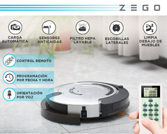 Aspiradora Trapeadora Robot Zego Clean Serie 300 - Zego