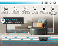 Aspiradora Trapeadora Robot Zego Clean Serie800 - tienda online