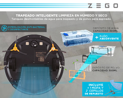 Aspiradora Trapeadora Robot Zego Clean Serie600 - tienda online