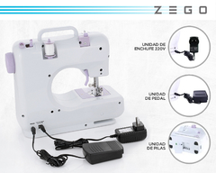 Máquina De Coser Zego Electrica Portable ZC1000