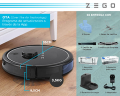 Aspiradora Trapeadora Robot Zego Clean Serie800 - comprar online