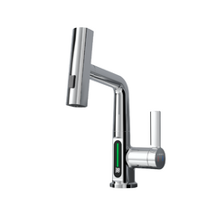 Canilla Griferia Inteligente Monoco Acero Inoxidable Zego Smart 1.0