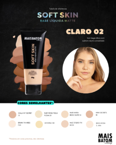 BASE SOFT SKIN MAIS BATOM - CLARO 02 na internet