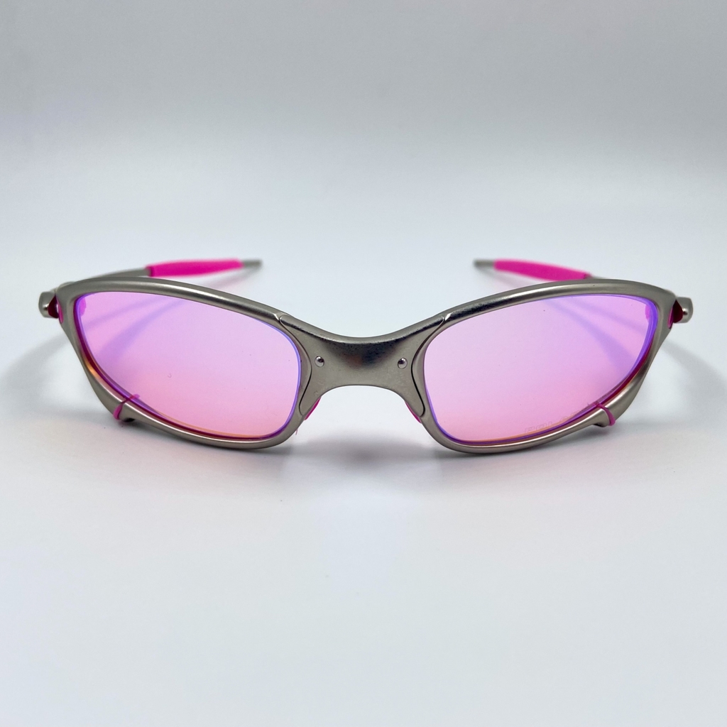 Juliet X-metal Pinada - kit borracha rosa - Lentes prizm