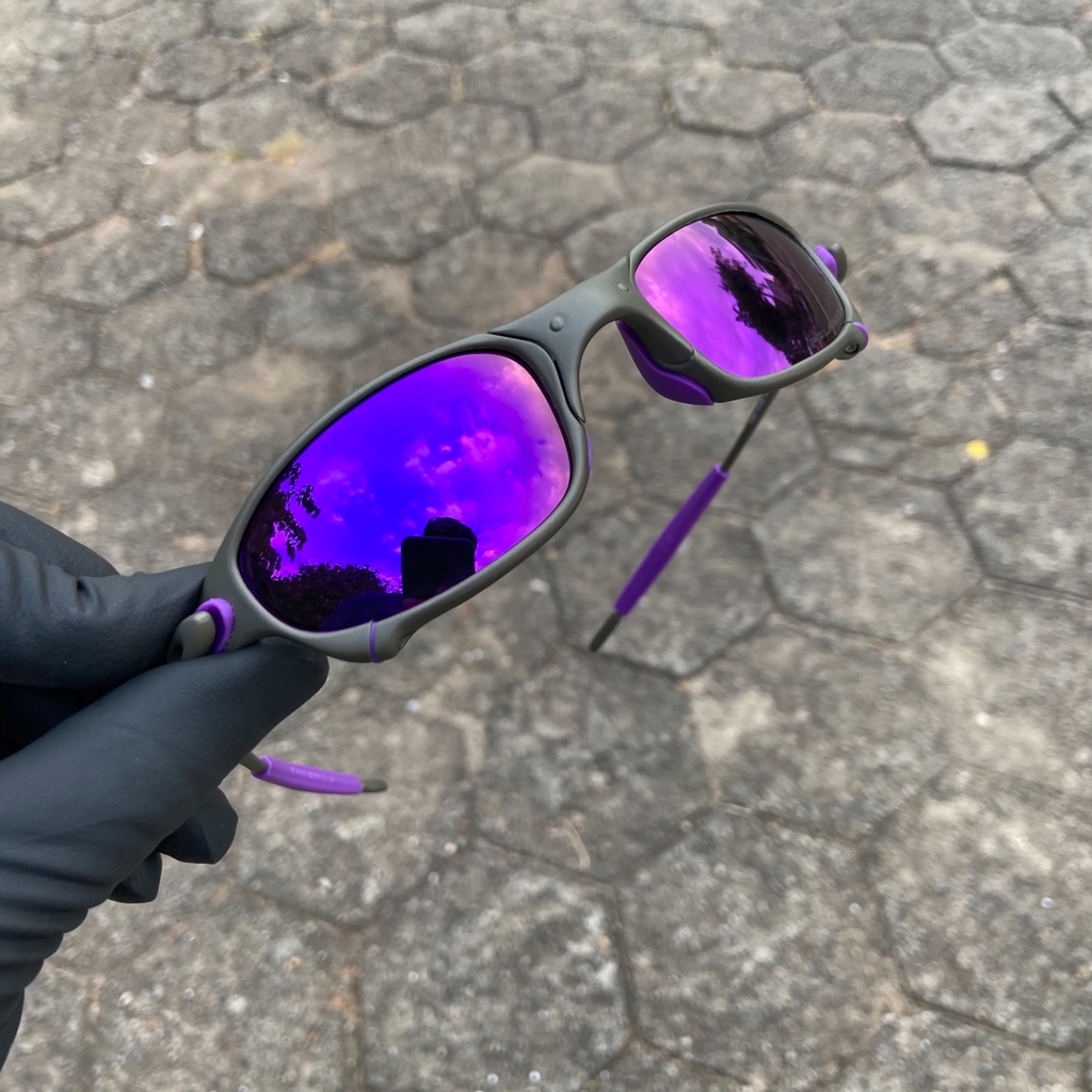 Juliet XMetal Violet com kit Roxo + Sideblinders