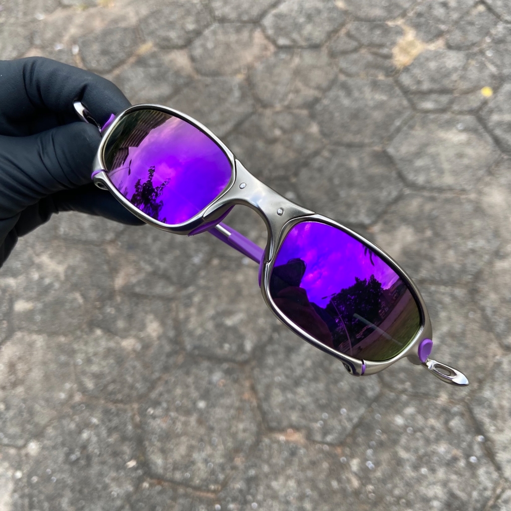 juliet x-metal Pinada - kit borracha roxo - lentes violeta