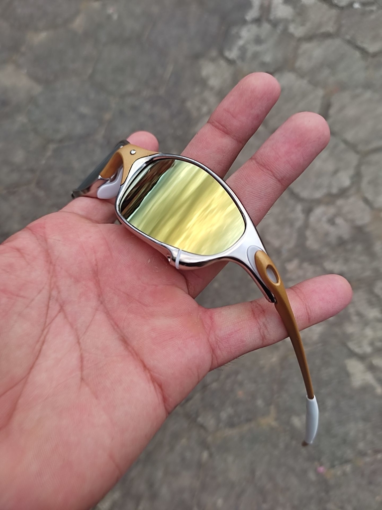 Óculos de sol Juliet Masculino 24k - pinado e polarizado
