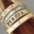 Bracelete Personalizado cravejado banhado a Ouro 18K
