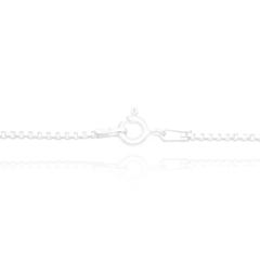 Corrente Veneziana 1,5mm 70cm (Fecho Tradicional) (PRATA 925) - Centro das Alianças | Alianças de Prata para Namoro