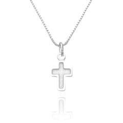 Pingente Crucifixo (1,7cmX1cm) (PRATA 925)