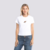 Remera Rusty Butterfly Skimmer Baby Tee WHT