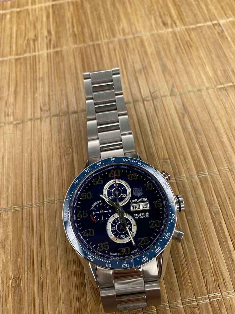 Tag Heuer Carrera Blue New Barao do Relogio