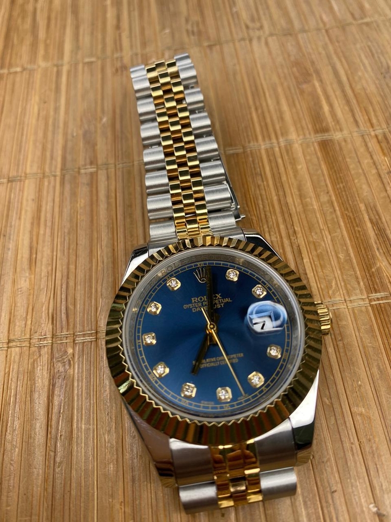 Rolex DateJust ouro / aço - Barao do Relogio