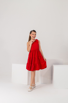 VESTIDO MELISSA VERMELHO - comprar online