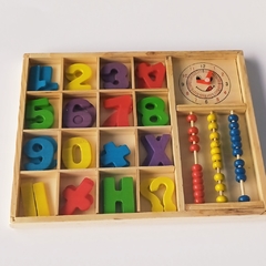 Box didactico Montessori (ÁBACO) - limoneto