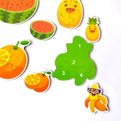 Rompecabezas x 6 (Frutas) - comprar online