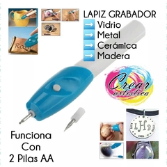 Lápiz Grabador CON pilas AA + 2 puntas