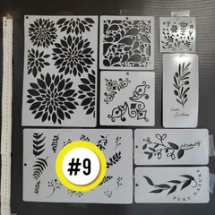 Packs Stencils Decorativos Varias Unidades #9 - comprar online
