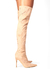 BETSABE NUDE THIGHT HIGH BOOTS - online store