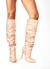 HOLLY PINK KNEE HIGH BOOTS