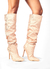 HOLLY PINK KNEE HIGH BOOTS on internet