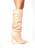 HOLLY PINK KNEE HIGH BOOTS - online store