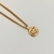 Corrente grume + pingente flecha Allisson Argent - dourado - comprar online