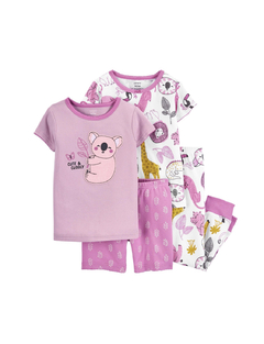 Pijama 4 piezas algodón importado