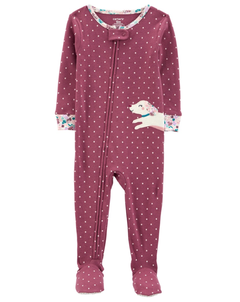Pijama algodón con pie antideslizante importado