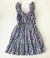 Vestido Feminino Curto C Bojo Floral Azul na internet