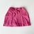 Short Saia Feminino Linho Alfaiataria Com Cinto Rosa Queimado - comprar online