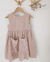 Vestido Valentina - Linho Rosa Nude - comprar online