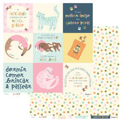 Imagem do Pocket Kit 6 Folhas | Pets | Lemon Scrapbook