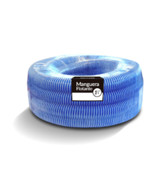 Manguera flotante de 1 1/4" bicolor x 1 mts. - comprar online