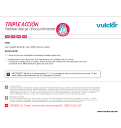 Triple Acción Pastillas x 1 kg. - comprar online