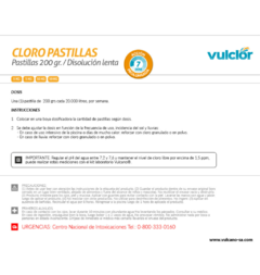 Cloro Pastillas x 1 kg. - comprar online