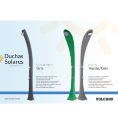 Ducha solar Columna color gris para piscina - comprar online