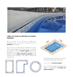 Guarda Cerámica Modelo Valencia Azul - comprar online
