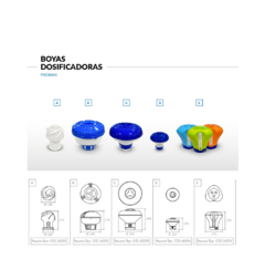 Boya dosificadora - Roseta - comprar online