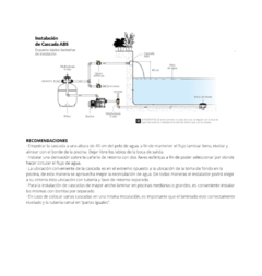 Cascada ABS 050 (ø 1 1/2") - comprar online