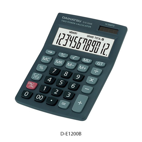Calculadora Portatil Daihatsu DE1200B 12 Digitos