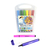 Marcadores de Colores Teoria Estuche Plastico X 12 Colores Brillantes