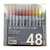 Marcadores Kuretake Clean Colour Real Brush X 48 Pincelados
