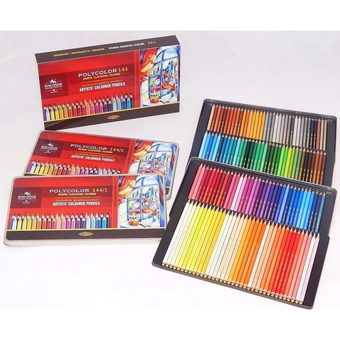 Koh-I-Noor : Polycolor : Artist Colored Pencils 3824 : Set Of 24 : Portrait