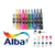 Marcadores Alba Acrylic Color 15mm Linea Completa X10