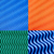 Pack De Carton Corrugado Con Ondas Colores Surtidos X10 - comprar online