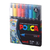 Uni Posca Microfibras Pc-1mr X8 Marcadores Colores - comprar online